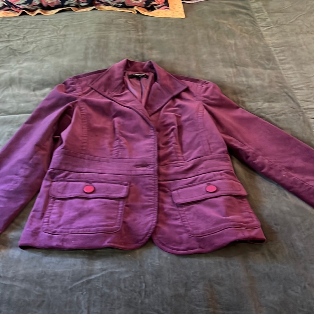 Purple jacket Size 4